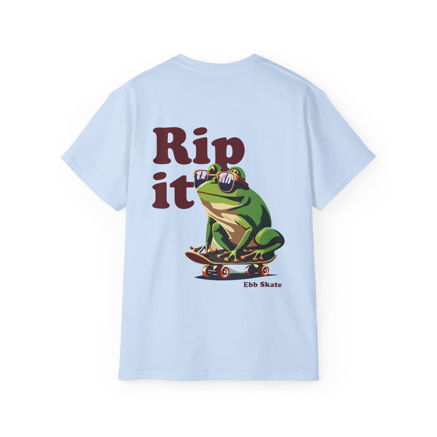 Skateboard Frog Tee - "Rip It"